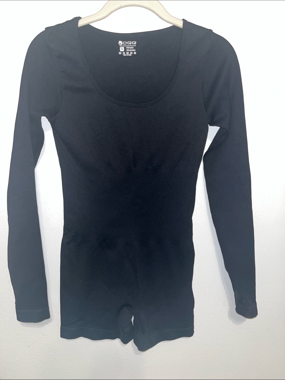 NWT long Sleeve shorts bodysuit